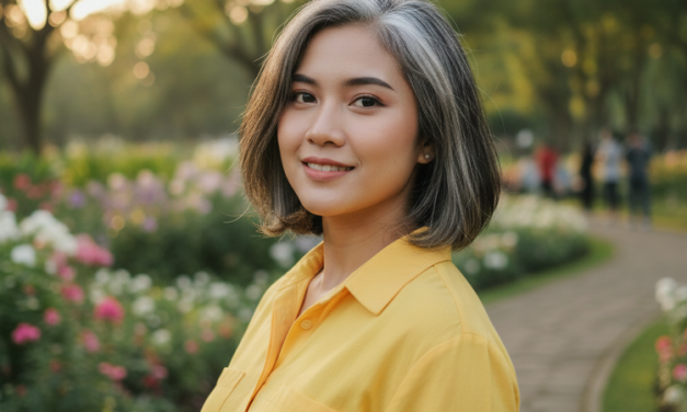 Gaya Rambut Untuk Wajah Bulat Supaya Terlihat Tirus