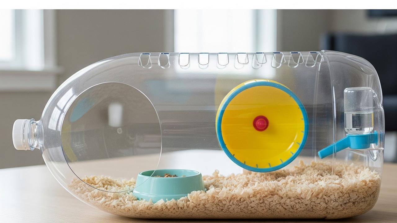 Membuat Kandang Hamster yang Nyaman Dan Aman