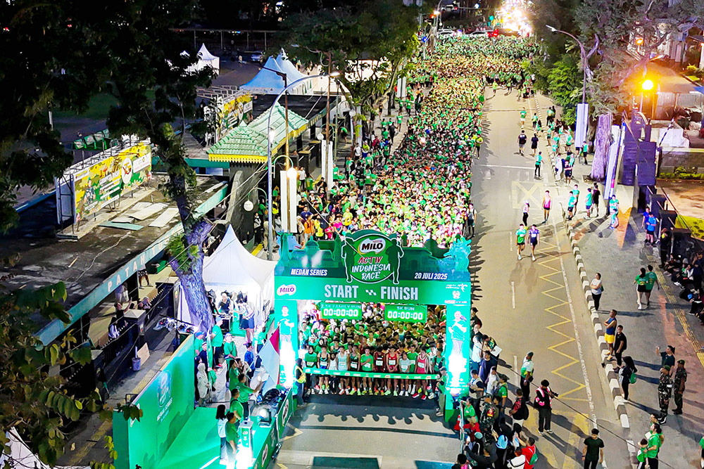 Ribuan Peserta Siap Ramaikan Event Lari MILO Di Medan Besok